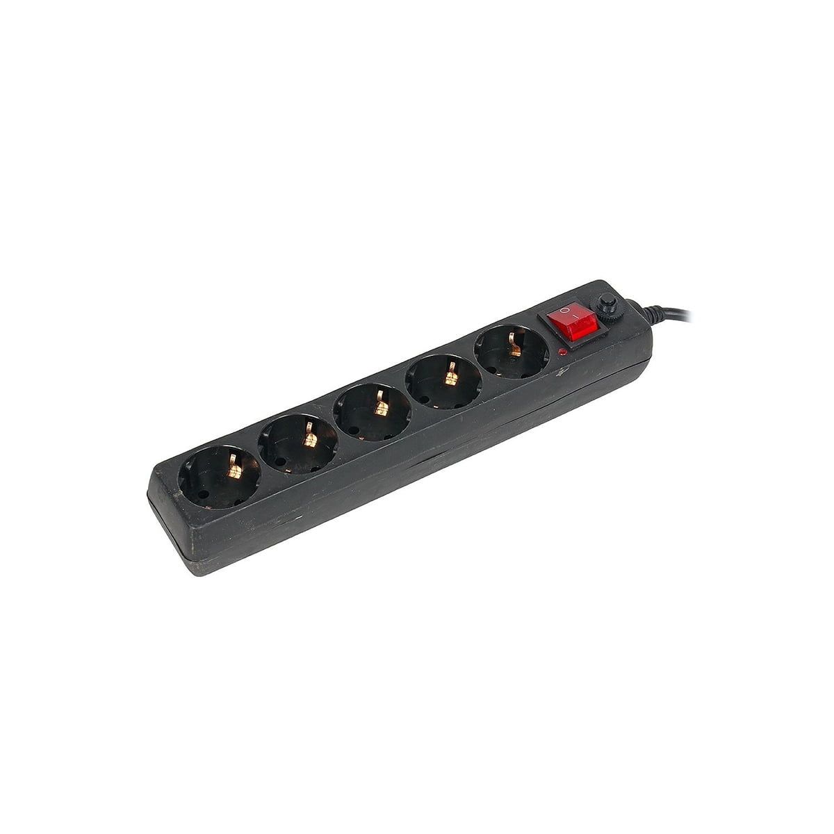 Сетевой фильтр BURO 500SH-3-B, 3м