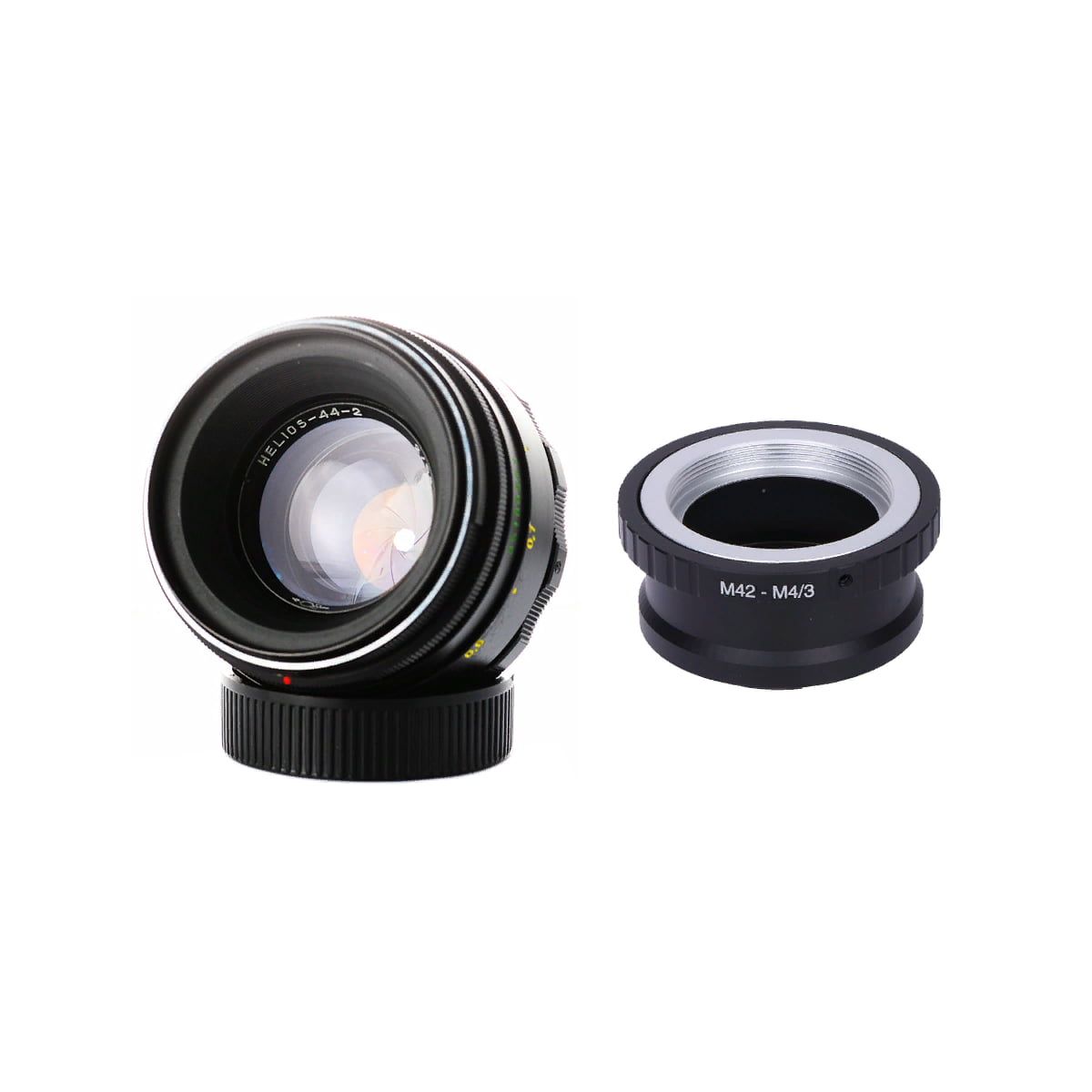 Объектив Zenit Helios 44-2 58mm f/2 + Micro 4/3 Adapter (MFT)